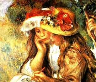 renoir two girls reading in the garden1890b.jpg (127078 bytes)